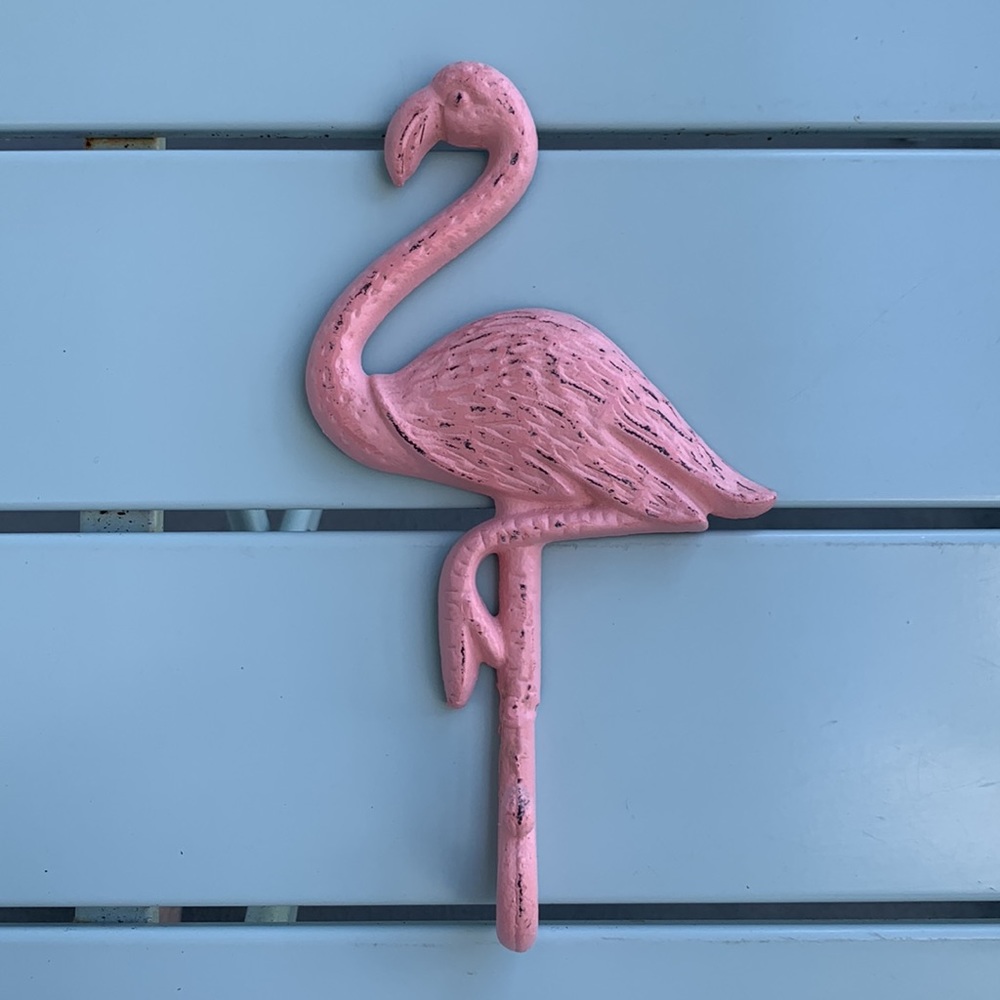 Pink Flamingo Wall Hook